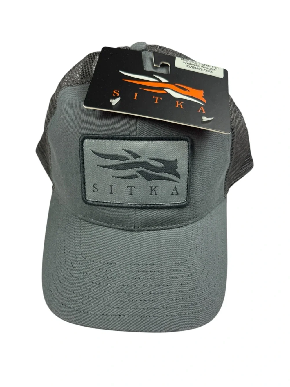 NWT Sitka Meshback Trucker Hat Grey